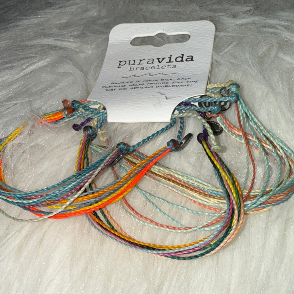 NWT Pura Vida Rainbow Bracelet Collection - Picture 6 of 6
